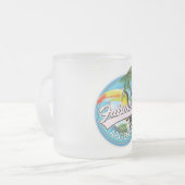 Entdecken Sie das fabelhafte Argentinien Logo Post Mattglastasse (Vorderseite Links)