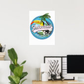Entdecken Sie das fabelhafte Argentinien Logo Post Poster (Heimbüro)
