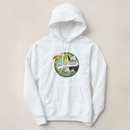 Entdecken Sie das fabelhafte Ecuador Logo Hoodie (Design vorne)