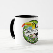 Entdecken Sie das fabelhafte Ecuador Logo Tasse (Vorderseite Links)
