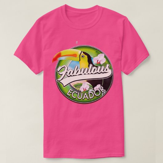 Entdecken Sie das fabelhafte Ecuador T-Shirt (Design vorne)