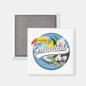 Entdecken Sie das fabelhafte Honduras-Logo Magnet (Vorderseite/Rückseite)