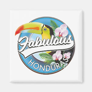 Entdecken Sie das fabelhafte Honduras-Logo Magnet