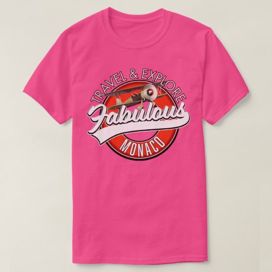 Entdecken Sie das fabelhafte Monaco T-Shirt (Design vorne)