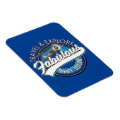 Entdecken Sie das fabelhafte Orkney Scotlands Logo Magnet (Rechte Seite)