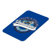 Entdecken Sie das fabelhafte Orkney Scotlands Logo Magnet (Linke Seite)