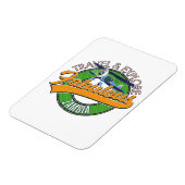 Entdecken Sie das fabelhafte Zambia Magnet (Linke Seite)