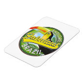 Entdecken Sie das fabulous Brazil Logo Magnet (Linke Seite)