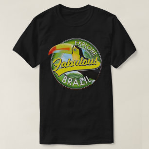 Entdecken Sie das fantastische Brasilien-Logo T-Shirt