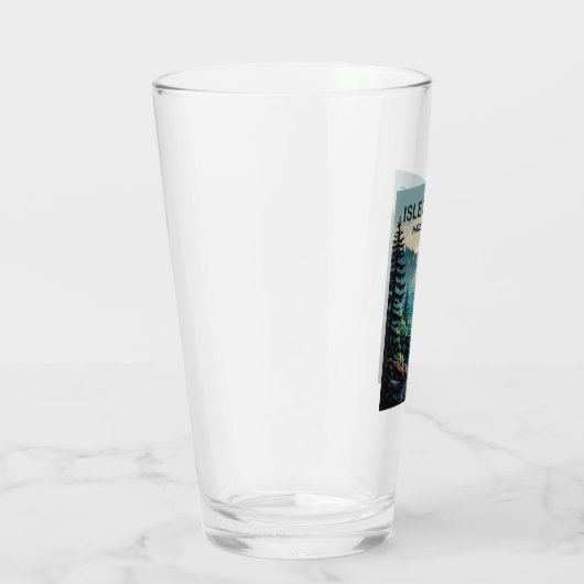 Entdecken Sie das Fernparadies der Isle Royale Mic Glas (Rechts)