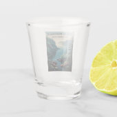 Entdecken Sie das Fernparadies der Isle Royale Mic Schnapsglas (Rückseite)