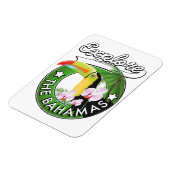 Entdecken Sie das Logo der Bahamas Magnet (Linke Seite)