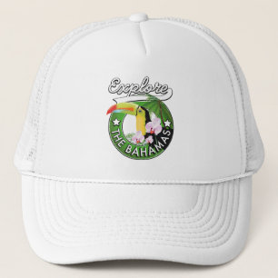 Entdecken Sie das Logo der Bahamas Truckerkappe