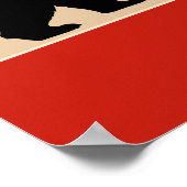 Entdecken Sie das Reiz Kaliforniens Reiseplakat Poster (Ecke)