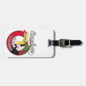 Entdecken Sie das Retro-Logo von Kolumbien Gepäckanhänger (Vorderseite horizontal)