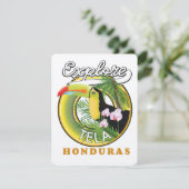 Entdecken Sie das Tela Honduras Reiselogo (Stehend Vorderseite)