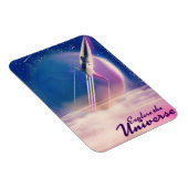 Entdecken Sie das Universe Vintag Space Poster Magnet (Rechte Seite)