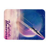 Entdecken Sie das Universe Vintag Space Poster Magnet (Horizontal)