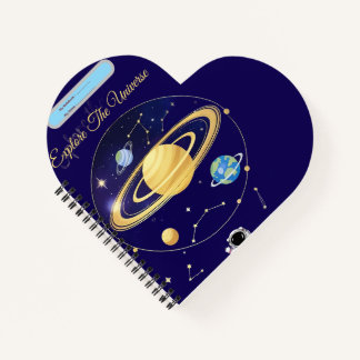 Entdecken Sie das Universum - Astronomie Notebook- Notizblock