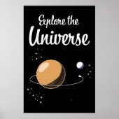 Entdecken Sie das Universum Poster (Vorne)