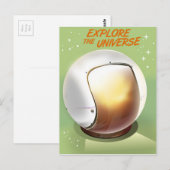 Entdecken Sie das Universum Postkarte (Vorne/Hinten)