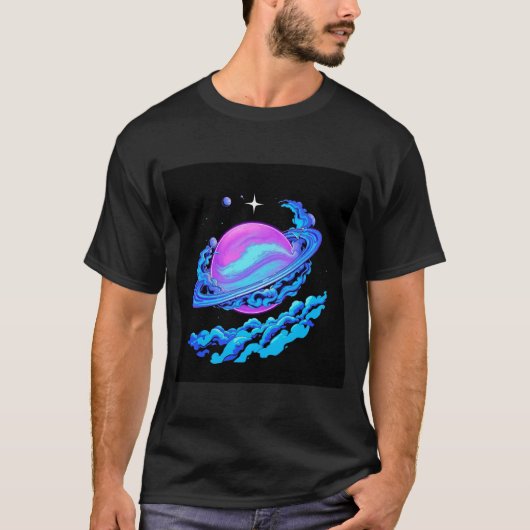 Entdecken Sie das Universum: Unique Space T - Shir T-Shirt (Vorderseite)