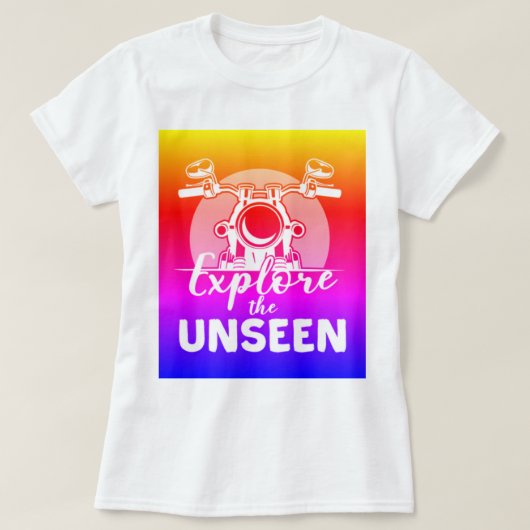 Entdecken Sie das Unsichtbare T-Shirt (Design vorne)