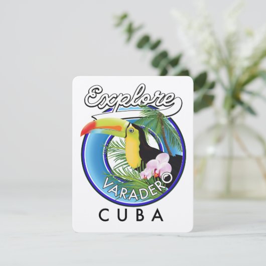 Entdecken Sie das Varadero Cuba Reiselogo (Stehend Vorderseite)