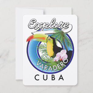 Entdecken Sie das Varadero Cuba Reiselogo