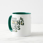 Entdecken Sie das Wandererlebnis heute Tasse (Vorderseite Links)