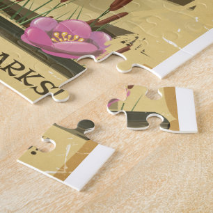 Entdecken Sie das Wildness Vintage Poster! Puzzle