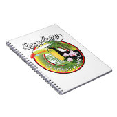 Entdecken Sie das Zentralamerika Logo. Notizblock (Rechte Seite)