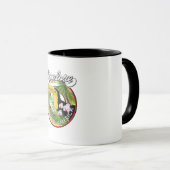 Entdecken Sie das Zentralamerika Logo. Tasse (VorderseiteRechts)