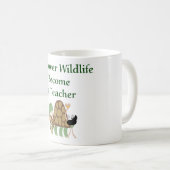 Entdecken Sie, dass wild lebende Tiere einem Kaffeetasse (VorderseiteRechts)