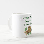 Entdecken Sie, dass wild lebende Tiere einem Kaffeetasse (Vorderseite Links)