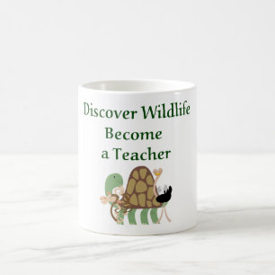 Entdecken Sie, dass wild lebende Tiere einem Kaffeetasse
