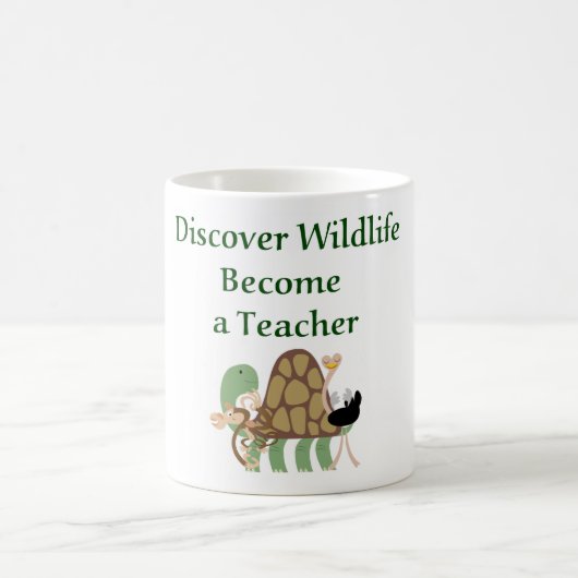 Entdecken Sie, dass wild lebende Tiere einem Kaffeetasse (Mittel)