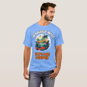 Entdecken Sie Deeper & Wander Wilderness T-Shirt (Vorne ganz)