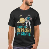 Entdecken Sie den 4. Grad zurück zum Astronauten-W T-Shirt (Vorderseite)