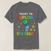 Entdecken Sie den 5. Klasse zurück zum Astronauten T-Shirt (Design vorne)