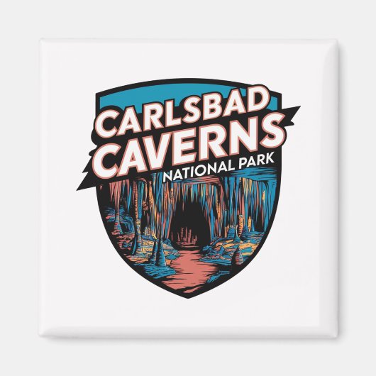 Entdecken Sie den Carlsbad Caverns Nationalpark Magnet (Vorne)