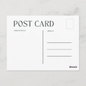 Entdecken Sie den Charme der Traverse City Postkarte (Rückseite)