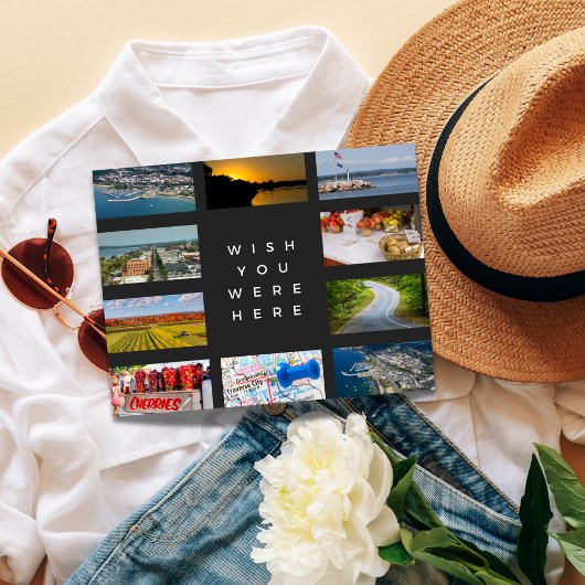 Entdecken Sie den Charme der Traverse City Postkarte