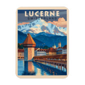 Entdecken Sie den Charme Luzerns Magnet (Vertikal)