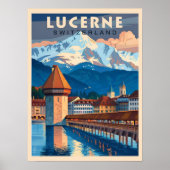 Entdecken Sie den Charme Luzerns Poster (Vorne)