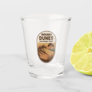 Entdecken Sie den Indiana Dunes Nationalpark Schnapsglas