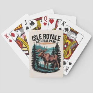 Entdecken Sie den Isle Royale Nationalpark Lake Su Spielkarten