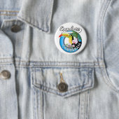 Entdecken Sie den karibischen Reisepflaster. Button (Beispiel)