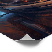 Entdecken Sie den Kosmos mit unserem fesselnden As Poster (Ecke)