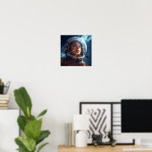 Entdecken Sie den Kosmos mit unserem fesselnden As Poster (Heimbüro)